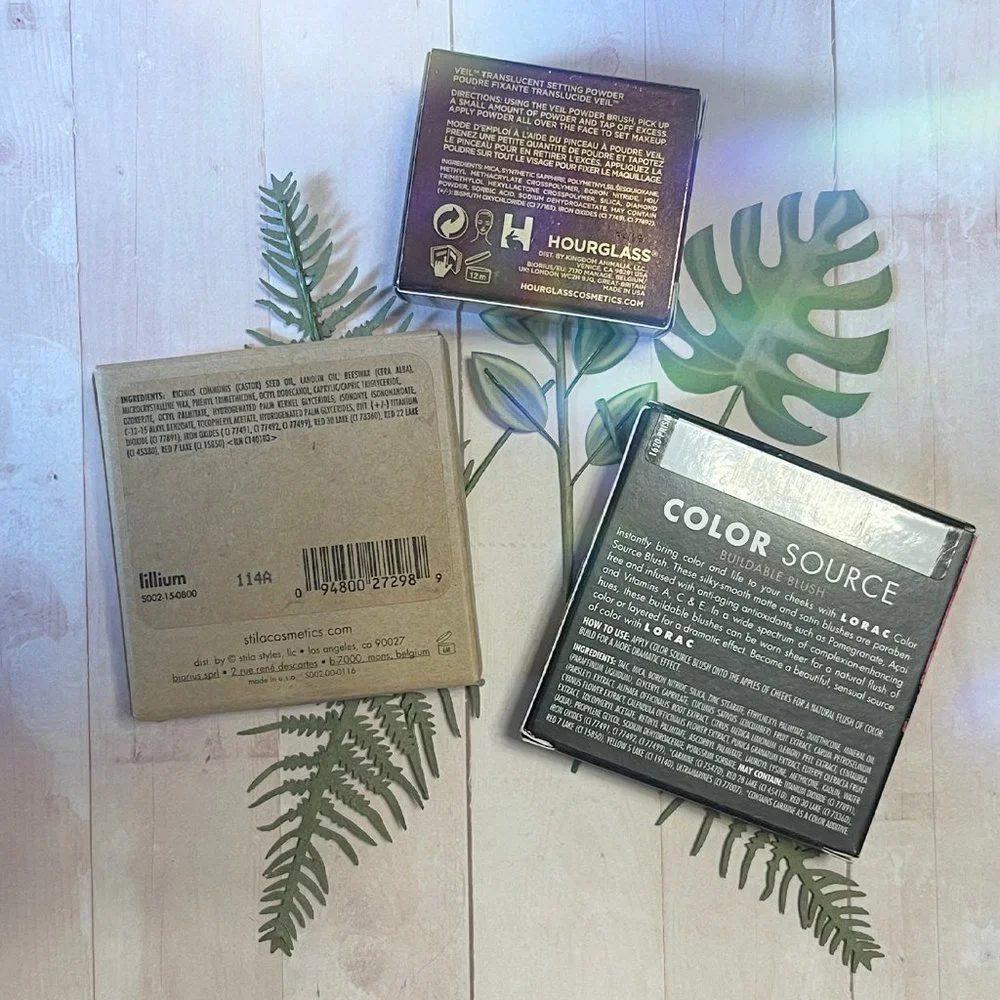 *BNIB* Bundle- Hourglass Veil Powder/ Lorac Buildable Blush / Stila Cream Blush